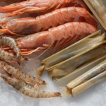 pescados y mariscos para la barbacoa