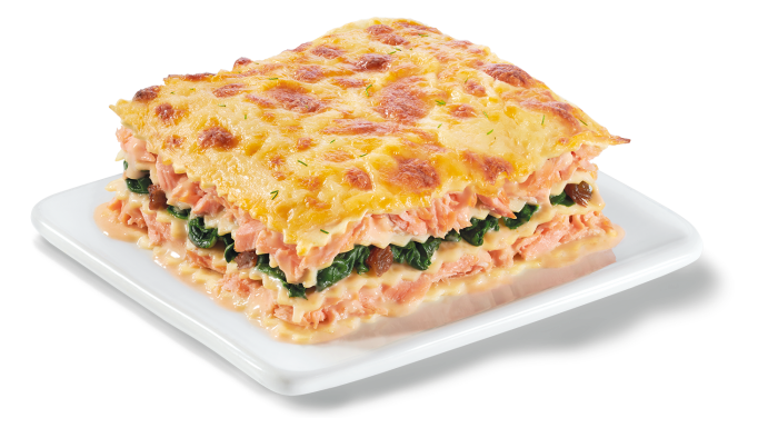 Lasaña de Salmón en Marodi